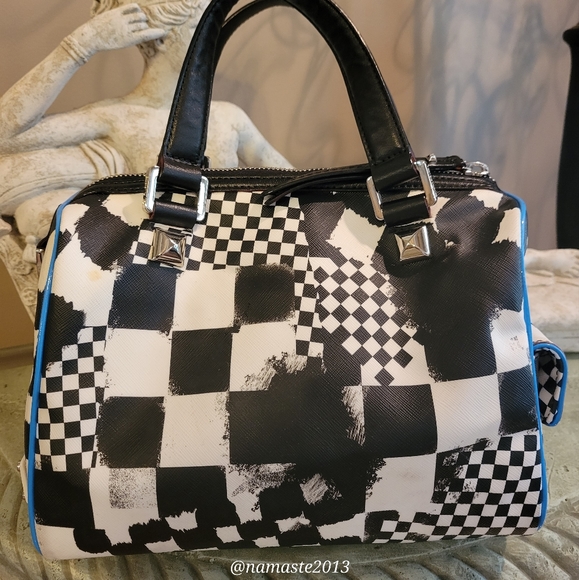 L.A.M.B. by Gwen Stefani Worthington Bristol Dartboard Bag Luxury Designer #515 - Picture 9 of 16